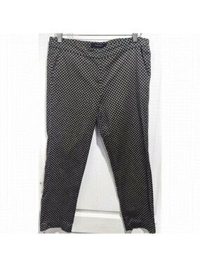 Sandro | Slim Fit Trouser in Geo Print